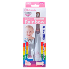 BabySmile 炫彩變色兒童電動牙刷, 0歲以上適用，從小養成刷牙習慣, S-204, 粉紅色, 1組