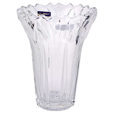 DELISOGA 鈉鈣玻璃花瓶, 高約27cm, 長約17.4cm, 1個