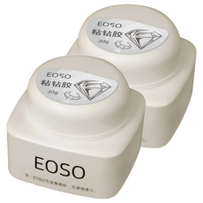 EOSO 黏鑽膠, 超強彈力, 20g, 2罐