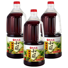 萬家香 和風沙拉醬 1500ml, 日式蔬菜佐料, 1.5L, 3瓶
