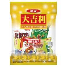 華元 大吉利包 7包, 1袋