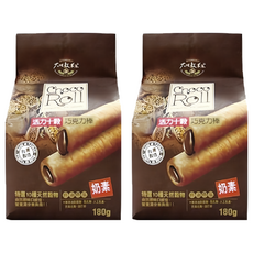 大地穀萊寶 活力十穀巧克力棒, 台灣本產, 外層酥鬆脆, 內層烤焙香, 入口即化, 營養滿分, 天然無添加, 180g, 2包