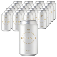 寶嘉麗 BOGARI 無糖氣泡水, 原味/薄荷風味, 330ml, 24罐