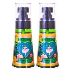 明星花露水 隨身小噴瓶 小號噴式, 60ml, 2瓶