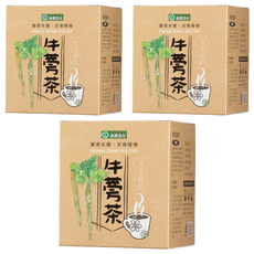 蔴鑽農坊 黑琵牛蒡茶, 10包, 3盒, 13g