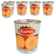 alcurnia 西班牙水蜜桃, 新鮮採收, 即開即食, 840g, 6罐