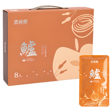 農純鄉 台灣公司貨 九尾草鱸魚精, 400ml, 8包, 1盒