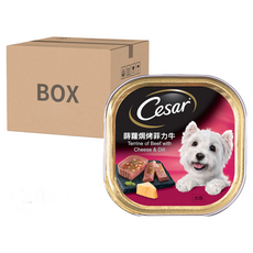 Cesar 西莎風味餐盒 蒔蘿焗烤菲力牛口味 100g 24罐 Set, 蒔蘿焗烤菲力牛
