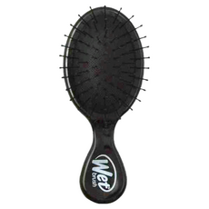 Wet brush 速乾去結氣墊隨身梳, 乾濕兩用, 減少髮絲斷裂45%, 省力55%, 時尚黑, 1支