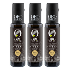 ORO BAILEN 皇嘉 Picual 橄欖油, 西班牙王室專屬, 世界級評鑑高分, 100毫升, 100ml, 3瓶