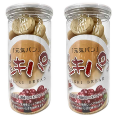 Canary 元氣犬用麵包, 蔓越莓果粒, 90g, 2罐, 狗狗健康零食, 營養豐富, 口感鬆軟