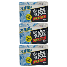 ST 雞仔牌 脫臭炭 冷凍室用, 70g, 3盒