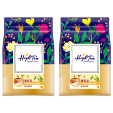 High Tea 伂橙 果乾茶 熱帶水果紅烏龍茶包 + 蘋果乾 Set, 含蘋果乾, 熱泡冷泡皆宜, 6.5g, 8包, 2袋