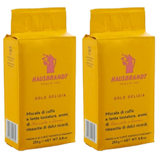 HAUSBRANDT DELIZIA 咖啡粉 250g, 義大利第一家咖啡烘焙公司, 2包