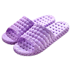 Block Mart 女款浴室拖鞋, L(25.5~26cm), 紫色, 1雙