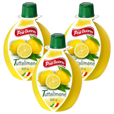PIU BUONO 檸檬汁 (調理用) 200毫升, 200ml, 3瓶