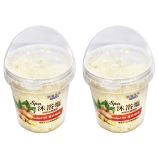 TAIYEN 台塩生技 薑香SPA沐浴鹽, 頂級法國調香, 薑香精油, 900g, 2罐