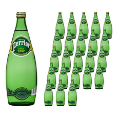perrier 沛綠雅 氣泡天然礦泉水, 750ml, 24瓶