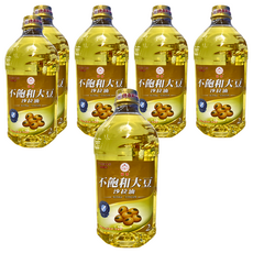福壽實業 不飽和大豆沙拉油, 高穩定性, 耐高溫, 少油煙, 純素適用, FSSC 22000、ISO 22000及HACCP國際食品安全管理系統驗證, 2公升, 2L, 6桶