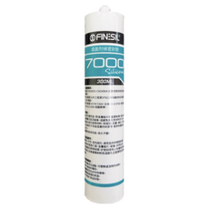 FINESIL 7000霧面耐候密封膠 中性矽利康, 300ml, 1個