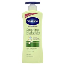 Vaseline 凡士林 乳液 蘆薈精華 600ml, 1瓶
