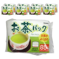 Kyowa 協和紙工 茶包袋 85枚, 底部加寬設計, 9包