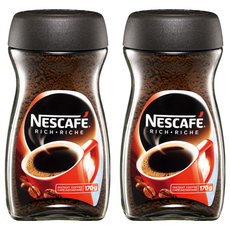 NESCAFE 雀巢咖啡 濃醇巴西風味, 170g, 2瓶