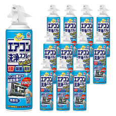 EARTH 地球製藥 免水洗消臭除菌冷氣清潔劑, 99.9%抑菌, 420ml, 12瓶