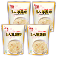 韓味不二 高麗人蔘雞粥, 280g, 隔水加熱即食, 韓國宮廷養身美食, 4包