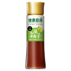 健康廚房 和風柚子拌醬, 清爽不油膩, 柚子微酸淡雅, 不添加防腐劑, 每份熱量低於20大卡, 200ml, 1瓶