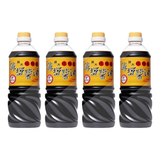 屏大 薄鹽醬油, 使用非基因改造黃豆及台灣自產黑豆, 完整六個月發酵, 甘醇芳香, 未添加任何鉀鹽、焦糖色素, 710ml, 4瓶