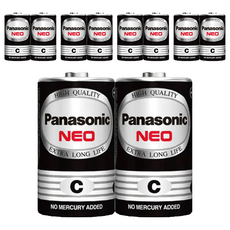 Panasonic 錳乾電池 2號, 2顆, 5組