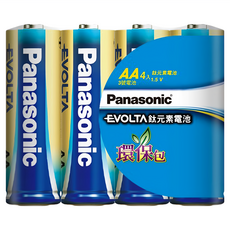 Panasonic 鈦元素電池3號環保包, 4顆, 1組