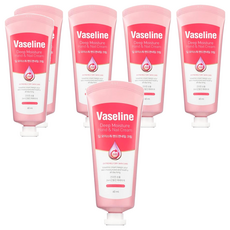 Vaseline 凡士林 24小時深層滋潤護手霜，保持一整天的水分，奶油質地, 60ml, 6條
