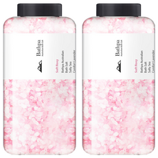 Bathpa 澳大利亞沐浴鹽 Soft Rosy 1.2kg 1罐, 2瓶