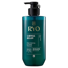 RYO 呂 韓方頭皮瞬效修護洗髮精 清爽控油 480ml 深層清潔 頭髮護理, 1瓶