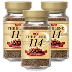 UccTheBlend 114即溶咖啡, 135g, 3罐