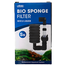 ISTA 伊士達 BIO SPONGE FILTER 單管生化過濾器 S型, 8.7 x 5 x 14.5~18.5cm, 1個