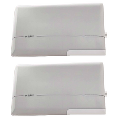 8H SLEEP 無壓力雙枕芯記憶枕, 全面抗菌, 天絲面料, 枕高10CM, 長寬70X42CM, 70 x 42 x 10cm, 2個