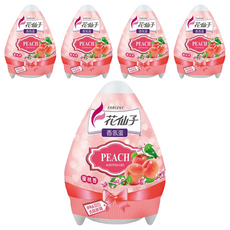 farcent 花仙子 好心情香氛蛋, 蜜桃香, 120g, 5個