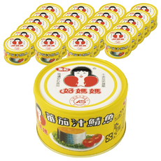 東和食品 HowMaMa 蕃茄汁鯖魚罐頭 平二號 黃罐, 230g, 24罐
