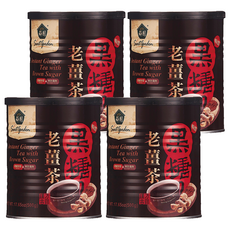 薌園 黑糖老薑茶, 即沖即溶, 冷熱皆宜, 500g, 4罐