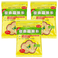健而美 綜合穀類粉, 無加糖, 純素, 適合銀髮族, 400g, 3包
