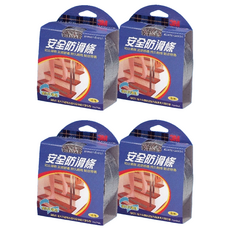 3M 安全防滑條室內外通用 2吋, 灰色, 4個