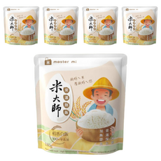 master mi 米大師 常溫熟飯 稻香白飯, 180g, 5包