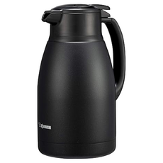 ZOJIRUSHI 象印 桌上型不鏽鋼保溫壺, 黑色, 1.5L, 1個