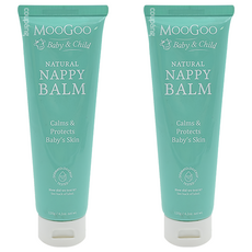 MOOGOO 小小牛護臀霜，舒緩皮膚乾癢，提升肌膚防護能力，新生兒、幼兒都適用, 120g, 2條