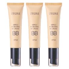 L'EGERE 橙花原液保濕BB霜 SPF25 #01 自然色，潤色遮瑕, 保濕提亮, 毛孔隱形, 物理防曬, #01自然, 35ml, 3條
