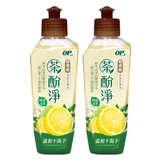 OP 茶酚淨洗潔精 檸檬茶萃, 300g, 2瓶