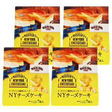 FUJIYA 不二家 職人紐約起司蛋糕, 口感綿密紮實, 7個入, 67.2g, 4袋